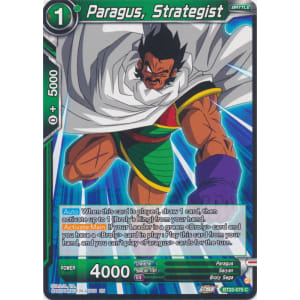 Paragus, Strategist