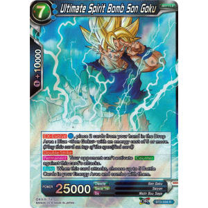 Ultimate Spirit Bomb Son Goku