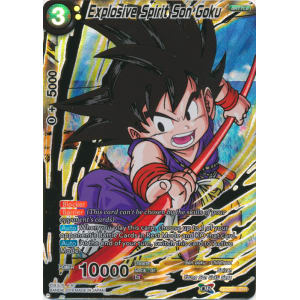 Explosive Spirit Son Goku