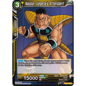 Nappa, Vegeta's Attendant