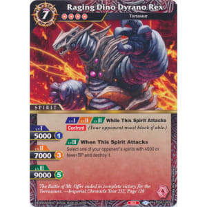 Raging Dino Dyrano Rex