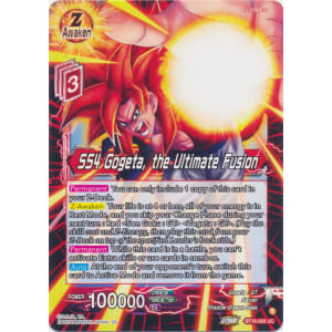 SS4 Gogeta, the Ultimate Fusion - Dawn of the Z-Legends - Dragon Ball Super  CCG