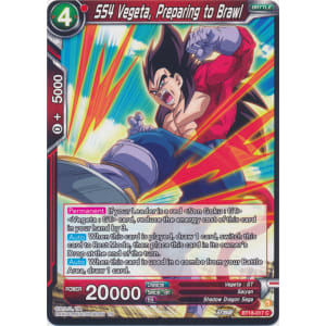 SS4 Vegeta, Preparing to Brawl