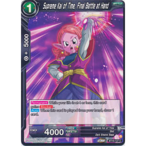 Supreme Kai of Time, Final Battle at Hand