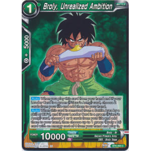 Broly, Unrealized Ambition