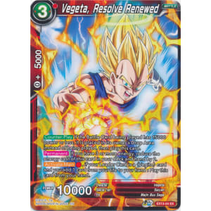 Vegeta, Resolve Renewed
