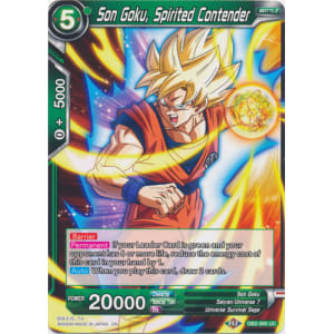 Son Goku, Spirited Contender