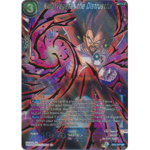 King Vegeta, the Distrustful