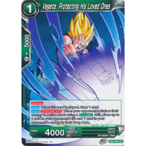 Vegeta, Protecting His Loved Ones