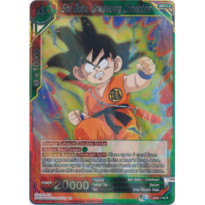 Son Goku, Unwavering Conviction