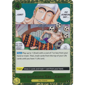 Did Someone Say...Kami? (Pirate Foil)