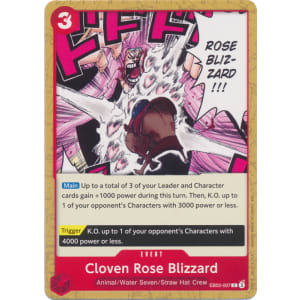 Cloven Rose Blizzard