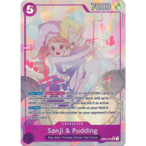 Sanji & Pudding (Alternate Art)