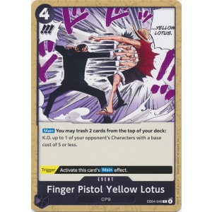 Finger Pistol Yellow Lotus