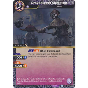 Gravedigger Skeleton