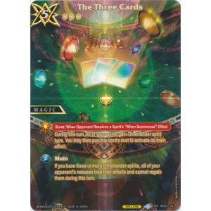 The Three Cards (SPR)