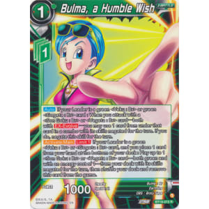 Bulma, a Humble Wish