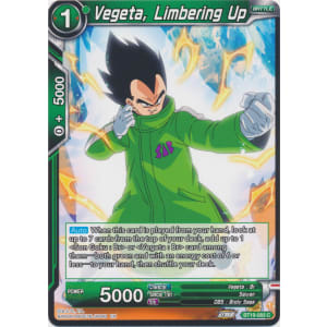 Vegeta, Limbering Up