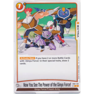 Now You See The Power of the Ginyu Force!