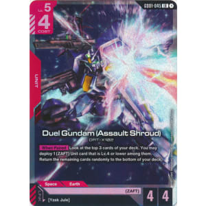 Duel Gundam (Assault Shroud) (GD01-045)