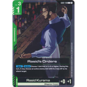 Rasid's Orders (GD01-110)