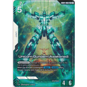 Unicorn Gundam (Awakened) (GD04-066) (Alt-Art +)