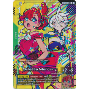 Suletta Mercury (GD04-085) (Alt-Art +)