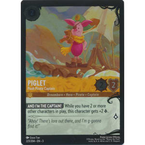 Piglet - Pooh Pirate Captain