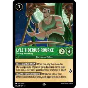 Lyle Tiberius Rourke - Cunning Mercenary