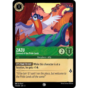 Zazu - Steward of the Pride Lands