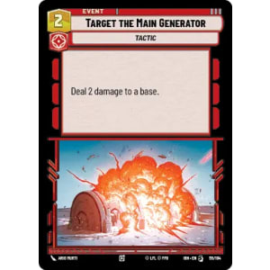 Target the Main Generator
