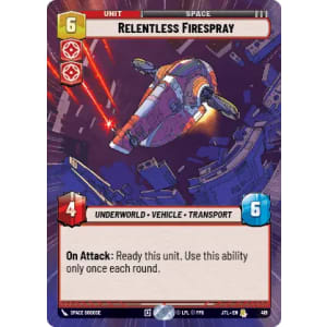 Relentless Firespray (Hyperspace)