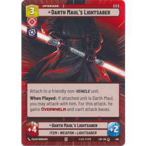 Darth Maul's Lightsaber (Hyperspace)