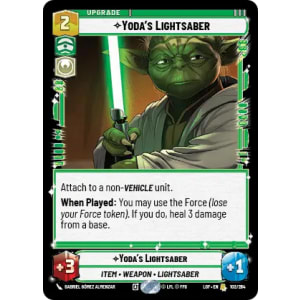 Yoda's Lightsaber