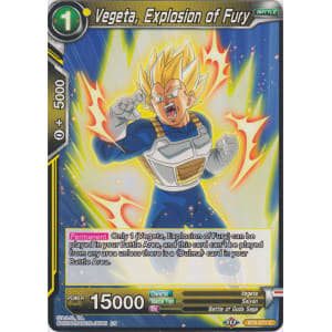 Vegeta, Explosion of Fury