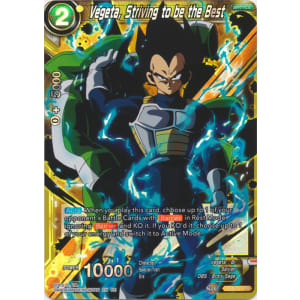 Vegeta, Striving to be the Best (Reprint)
