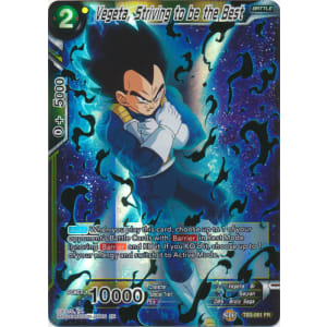 Vegeta, Striving to be the Best (Gold Stamped)