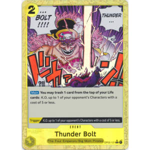 Thunder Bolt (121) (Textured Foil)