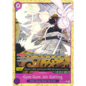 Gum-Gum Jet Gatling (Alternate Art)