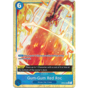 Gum-Gum Red Roc (056) (Alternate Art) (PRB)