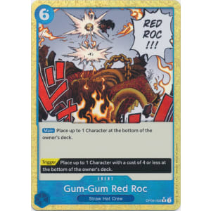 Gum-Gum Red Roc (056) (Textured Foil)