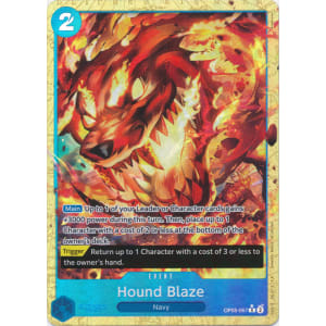 Hound Blaze (057) (Alternate Art) (PRB)