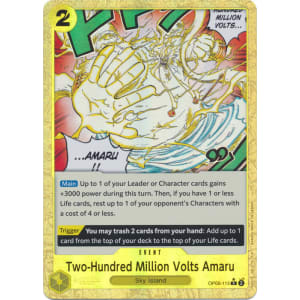 Two-Hundred Million Volts Amaru (115) (Textured Foil)