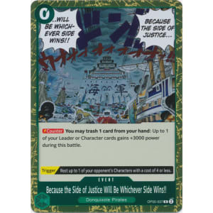 Because the Side of Justice Will Be Whichever Side Wins!!