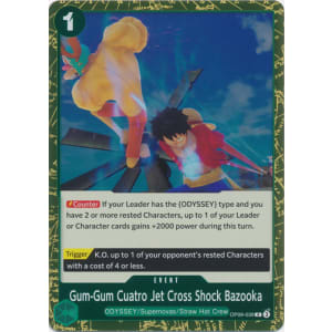 Gum-Gum Cuatro Jet Cross Shock Bazooka