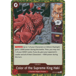 Color of the Supreme King Haki