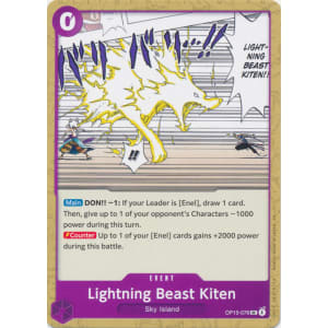Lightning Beast Kiten