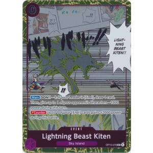Lightning Beast Kiten (Dash Pack) (Full Art)