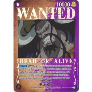 Kaido (Wanted Poster)