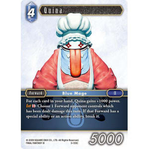 Quina - 3-133 (Booster Art)